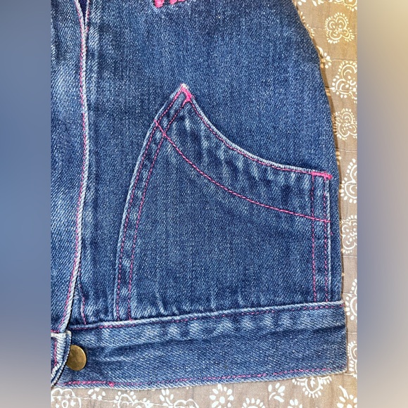 1992 Vintage Barney Denim SZ 3 Denim Jacket - Picture 4 of 7